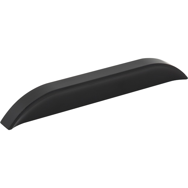Jeffrey Alexander 128 mm / 160 mm Center-to-Center Matte Black Elara Cabinet Pinch Pull 484-128160MB - main